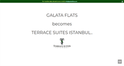 Desktop Screenshot of galataflats.com