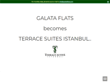 Tablet Screenshot of galataflats.com